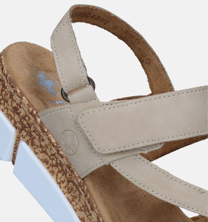 Rieker Grijze Orthopedische sandalen voor dames (339097)