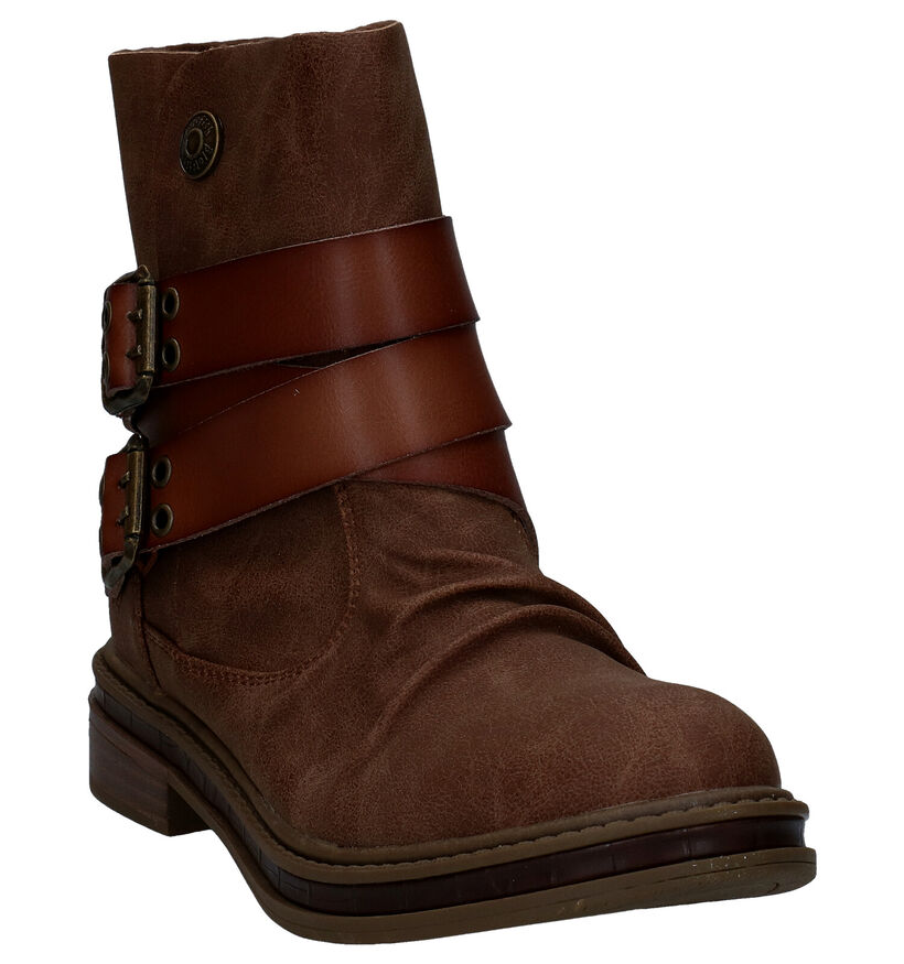 Blowfish Malibu Kispy Bottines en Brun en simili cuir (284693)