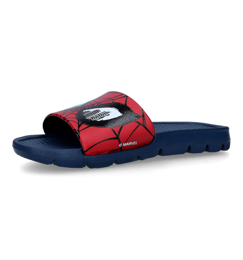 Spiderman Blauwe Badslippers in kunststof (320975)