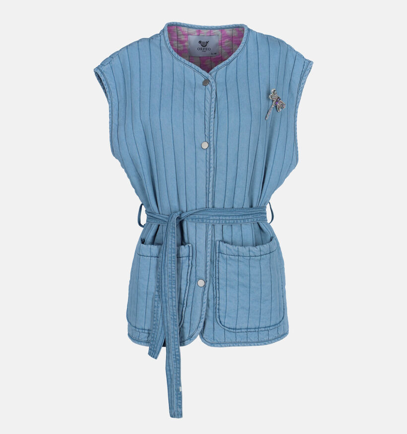 Orfeo Lali Veste courte sans manches en Bleu pour femmes (358547)
