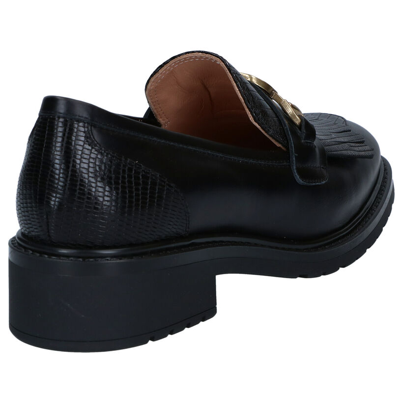 Unisa Mocassins en Noir en cuir (297808)