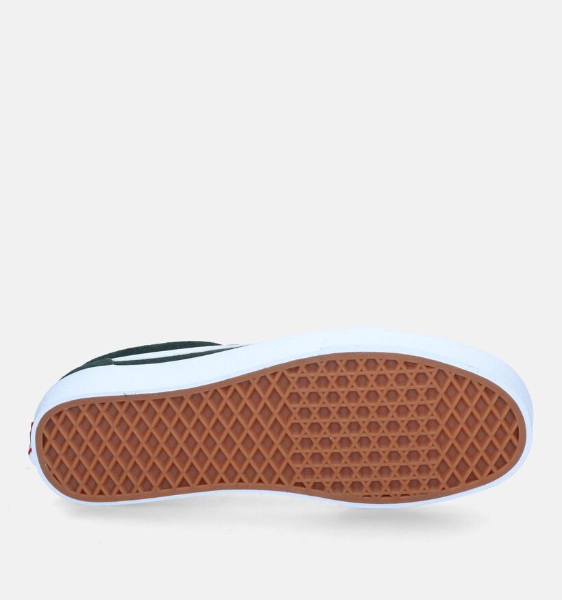 Vans Ward Baskets de skate en Vert pour hommes (333928)