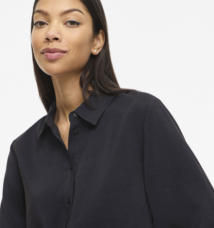 Vila Hula 3/4 Shirt Zwarte Hemd voor dames (368061)