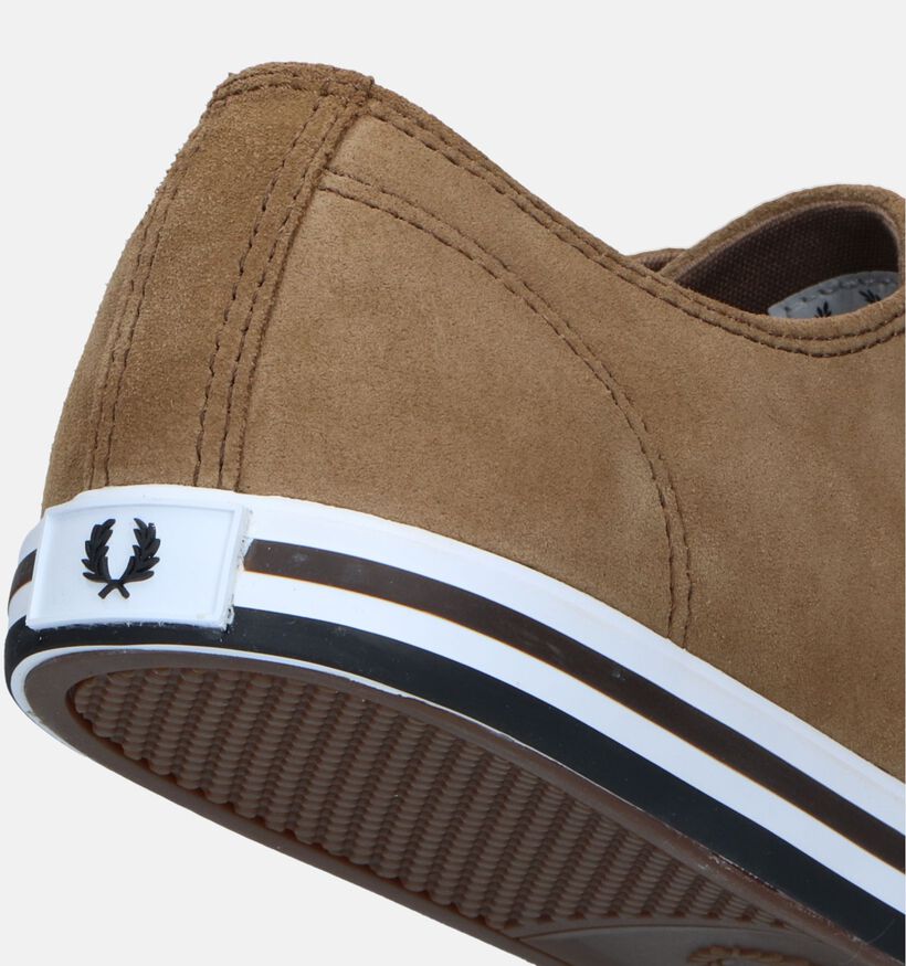 Fred Perry Kingston Suede Chaussures à lacets en Cognac pour hommes (333927)