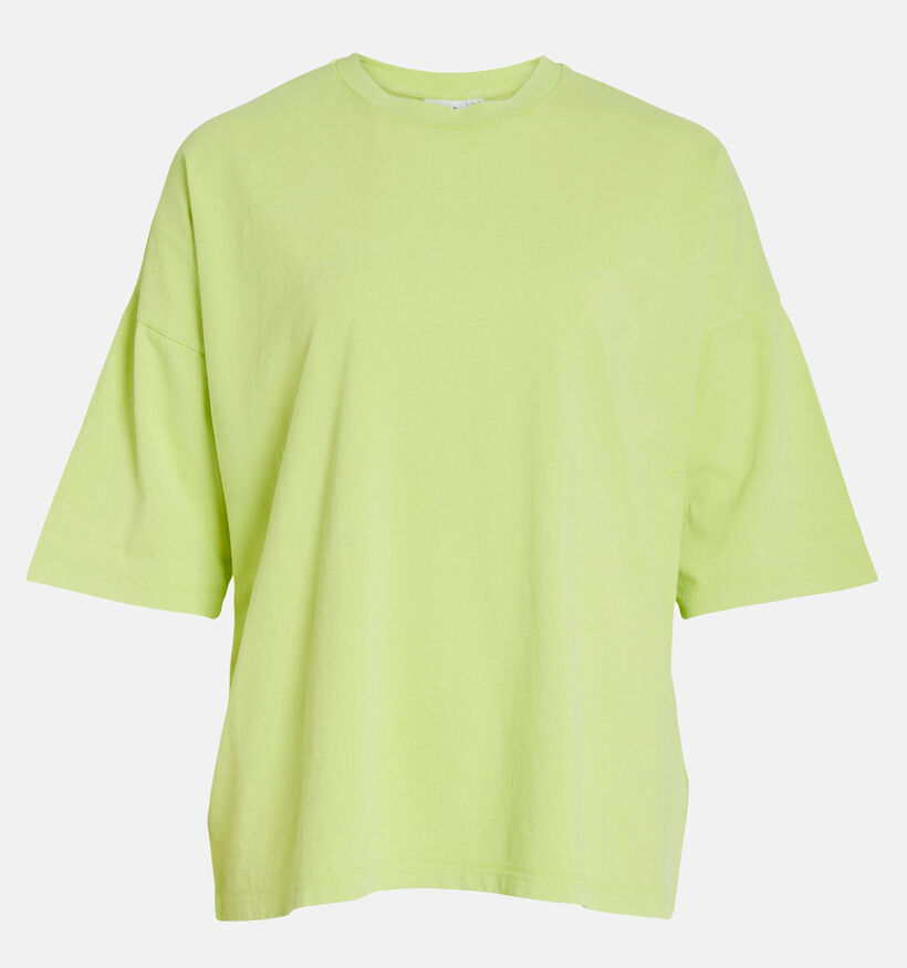 Vila Kata T-shirt oversized en Vert pour femmes (331834)