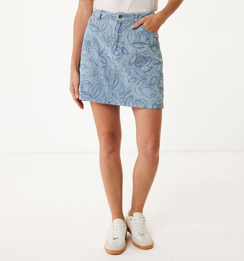 Mexx Blauwe Korte jeansrok voor dames (358561)