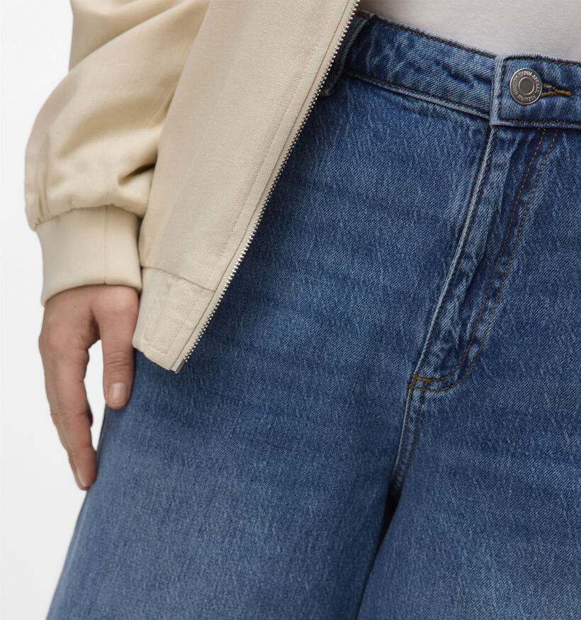 Vero Moda Curve Tessa Wide leg jeans en Bleu L32 pour femmes (362604)