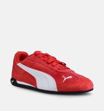 Puma Low Baskets Noir/Rouge