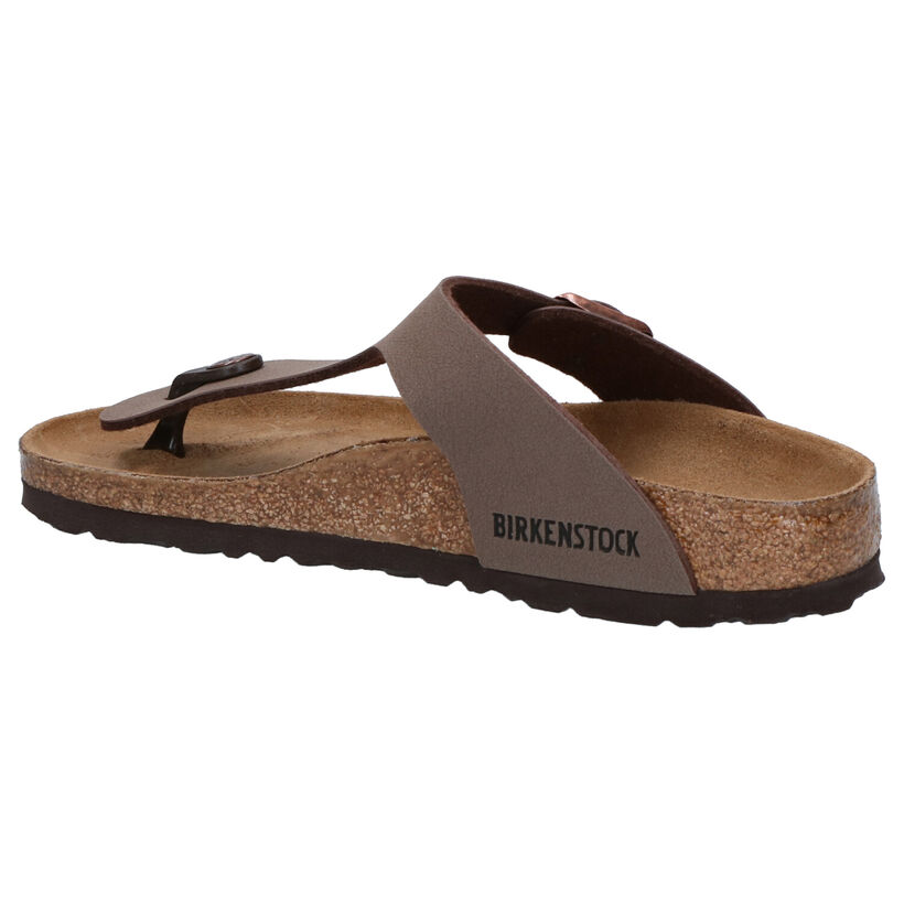 Birkenstock Gizeh Zwarte Teenslippers voor jongens (338075)
