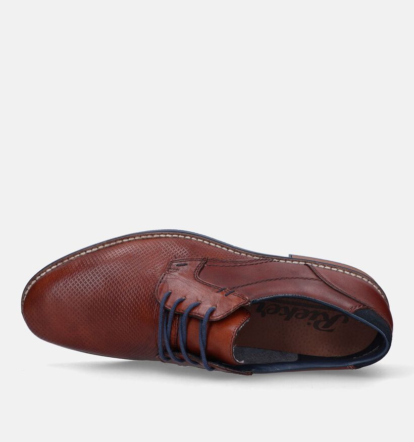 Rieker Cognac Veterschoenen voor heren (336250)