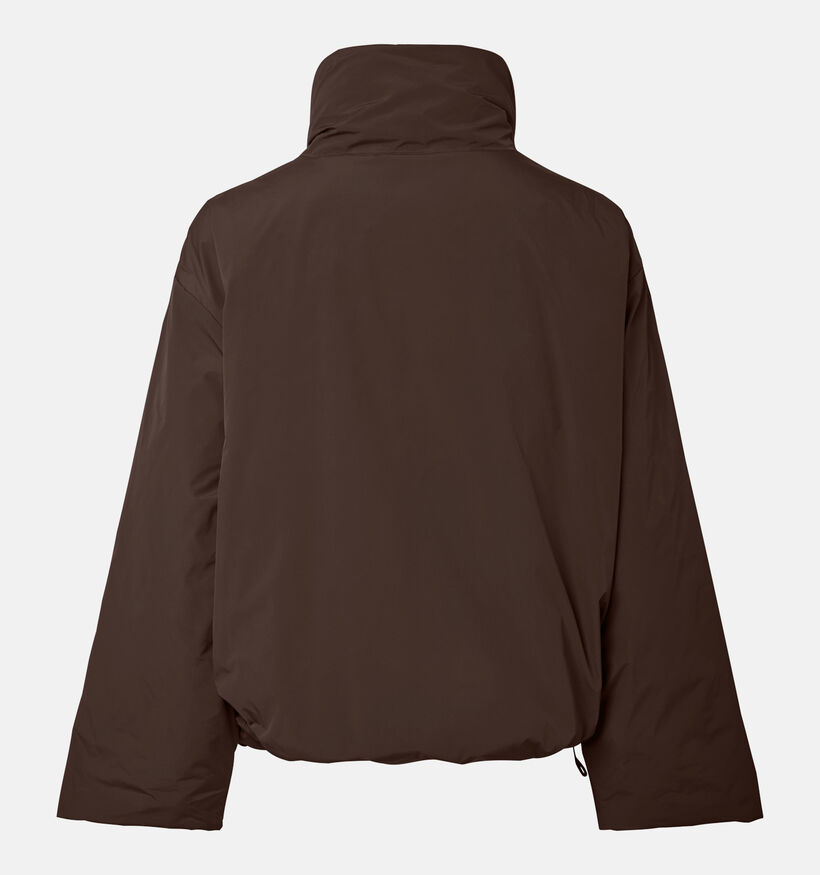 Pieces Sif Donkerbruine Jas voor dames (378355)