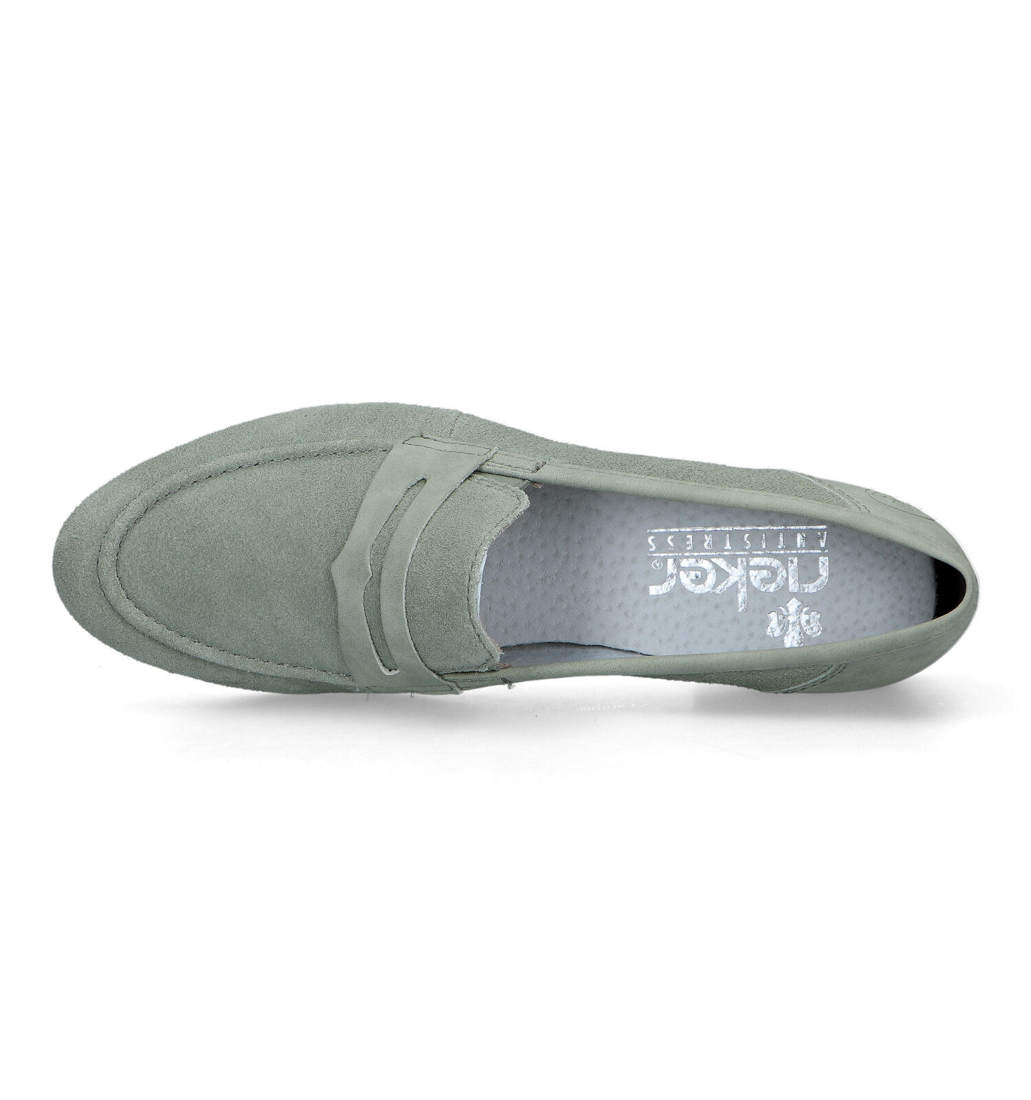 Rieker Groene Loafers Dames Lage schoenen Online op TORFS.BE