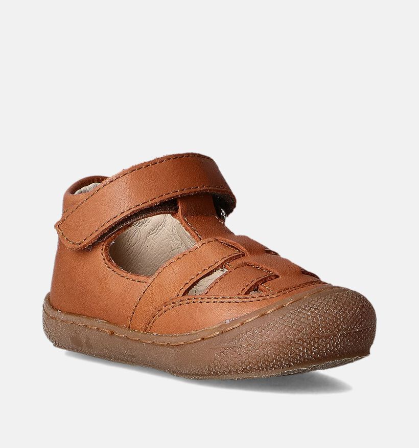 Naturino Wad Nappa Chaussures pour bébé en Cognac pour filles, garçons (355498) - pour semelles orthopédiques