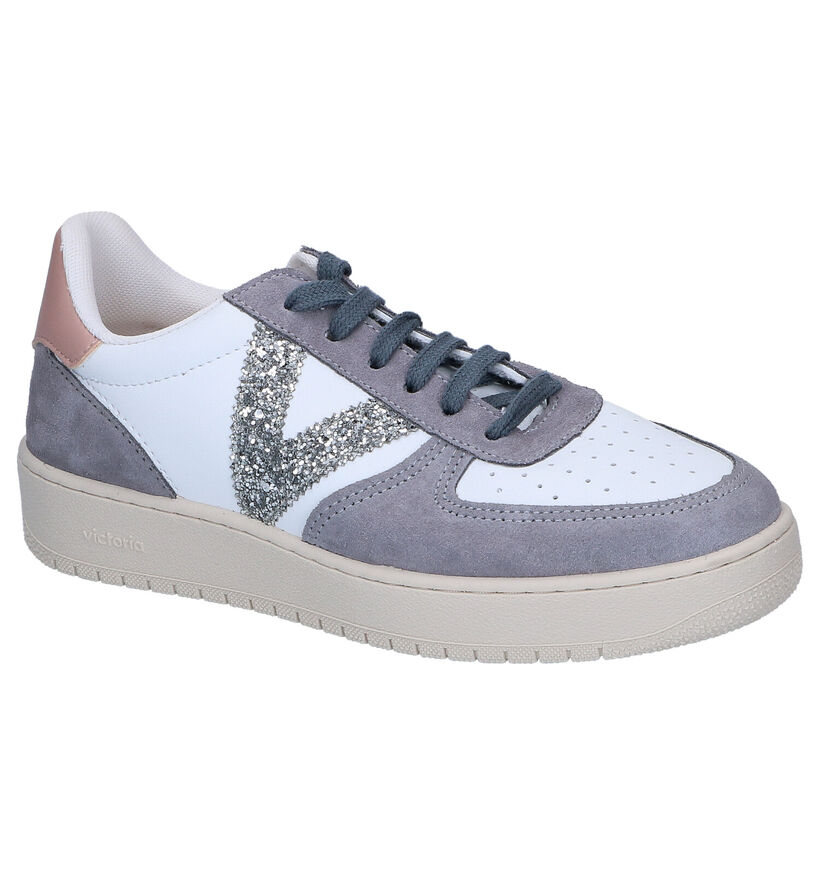 Victoria Grijze Sneakers in kunstleer (297891)