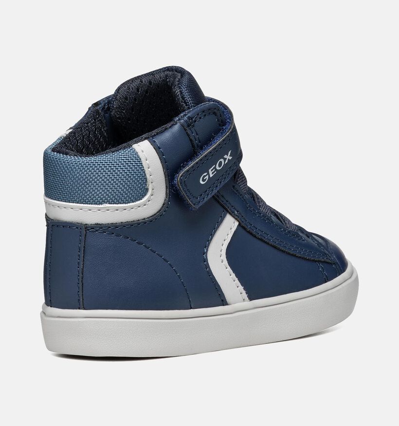 Geox Gisli Blauwe Hoge schoenen voor jongens (344549) - geschikt voor steunzolen