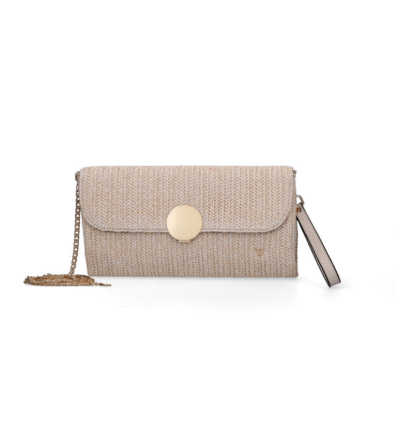 Pepe Moll Spiga Ecru Clutch in stof (331059)