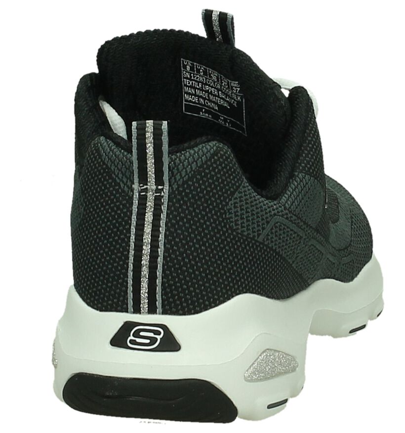 Skechers D'Lite Ultra Runner Sneakers Zwart, , pdp