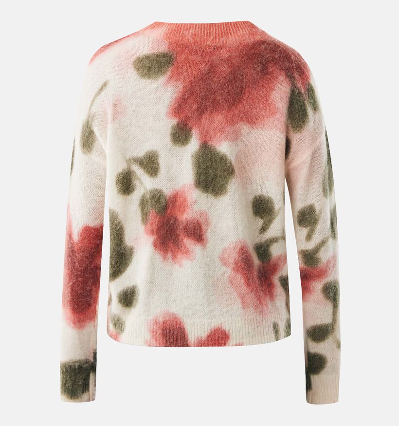 Mexx Printed Flowers Ecru Trui voor dames (368526)