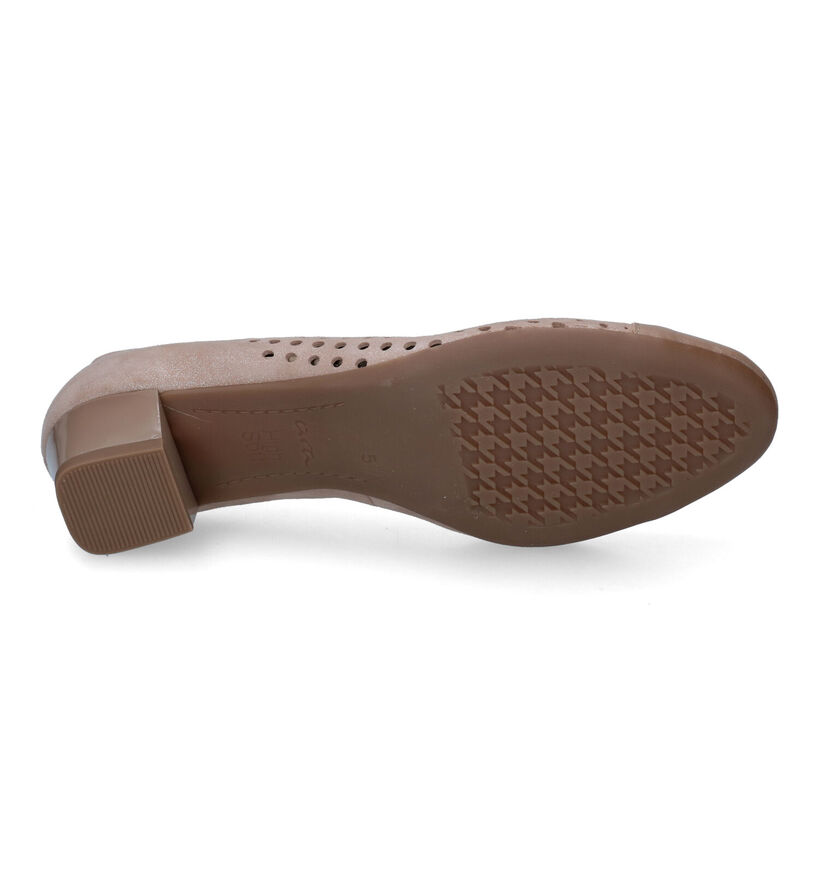 Ara Nizza Escarpins en Beige en nubuck (307696)