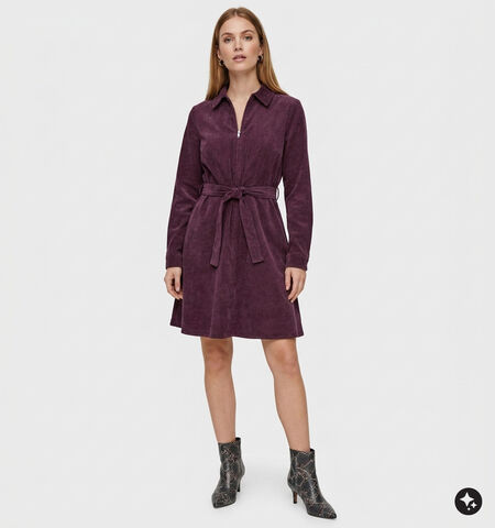 JDY Robes Marron/Bordeaux
