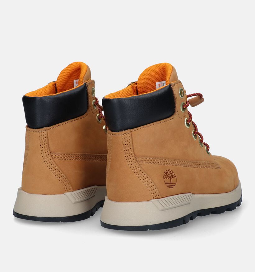 Timberland Killington Tracker Bottines en Cognac pour garçons (329080) - pour semelles orthopédiques