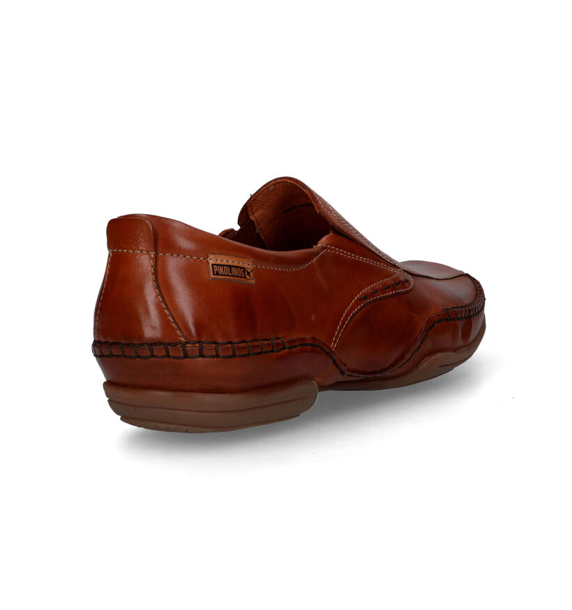 Pikolinos Puerto Rico Mocassins en Cognac pour hommes (340443) - pour semelles orthopédiques