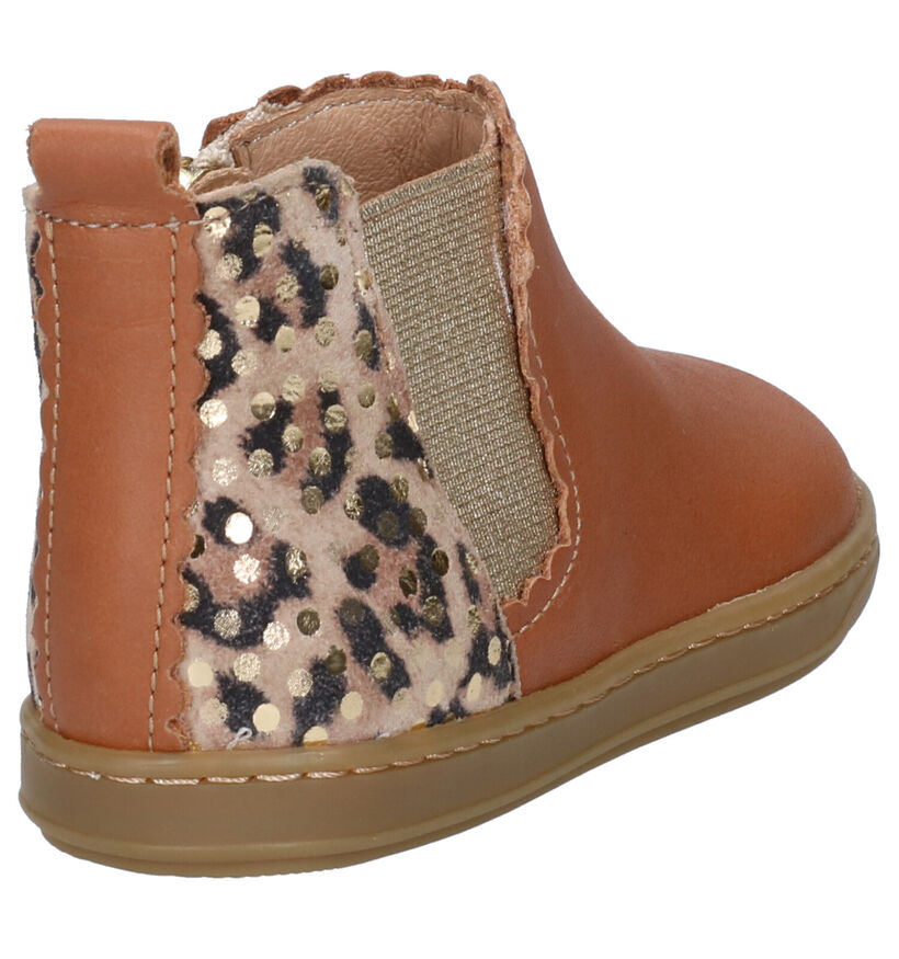 Shoo Pom Bouba Cognac Hoge Schoentjes in leer (279322)