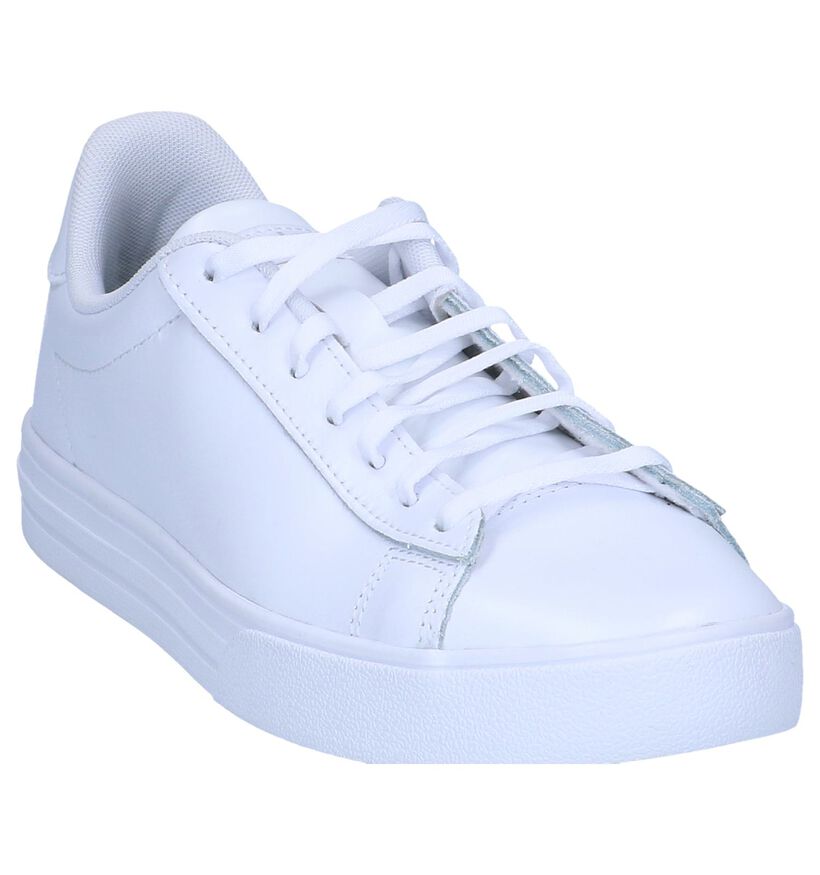 Witte Sneakers adidas Daily 2.0 in leer (237045)