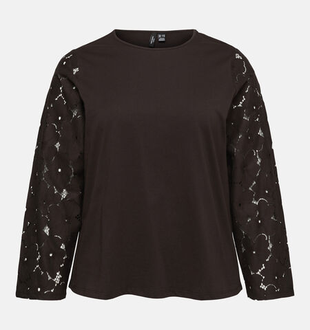 Vero Moda Curve T-shirts Bruin