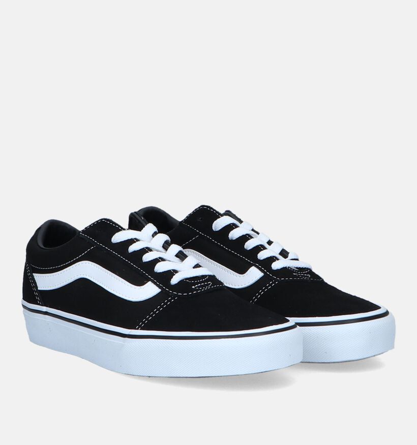 Vans Ward Baskets de skate en Noir pour femmes (327994)