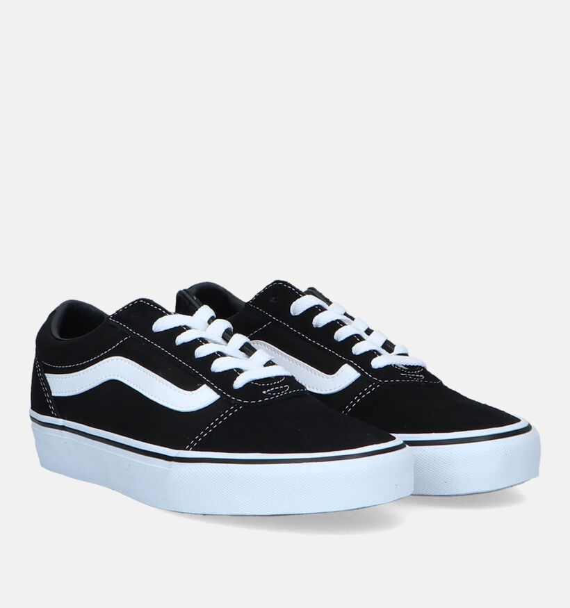 Vans Ward Baskets de skate en Noir pour femmes (328035)