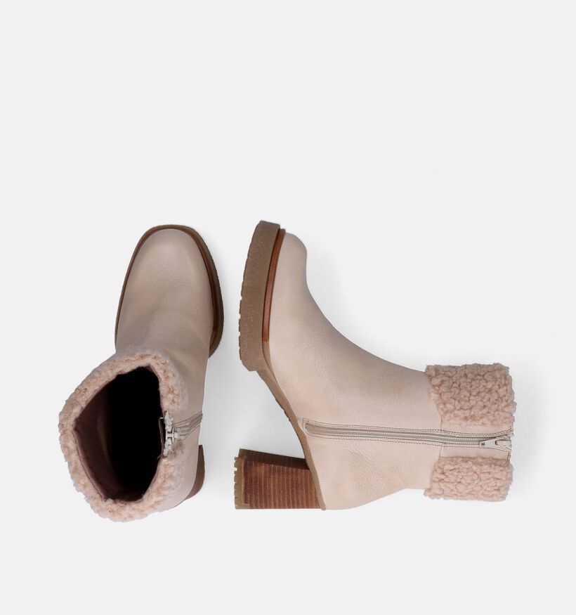 Wonders Bottines à talons en Écru pour femmes (317243)