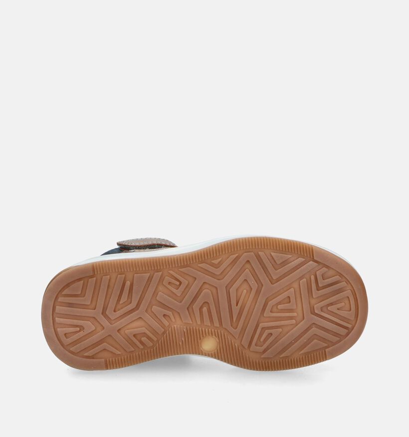 Milo & Mila Bruine Hoge schoenen voor jongens (347109)