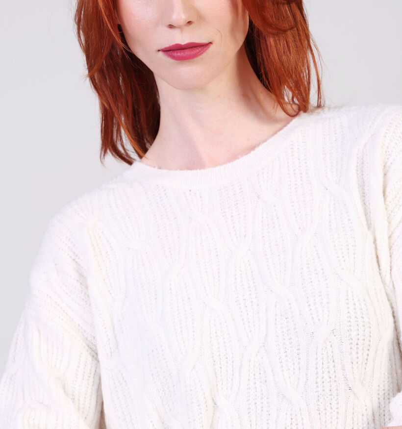 Vila Vilassia O-Neck Pull en Beige Vila Vilassia O-Neck Pull en Beige pour femmes (361319)