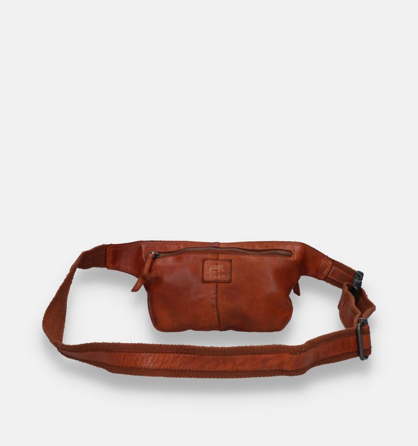 Bear Design Sac banane en Cognac pour femmes (342792)