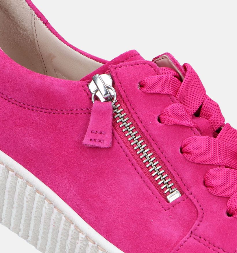 Gabor Best Fitting Groene Veterschoenen voor dames (336127) - geschikt voor steunzolen