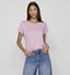 Vila Dreamers T-shirt basic en Rose pour femmes (345358)