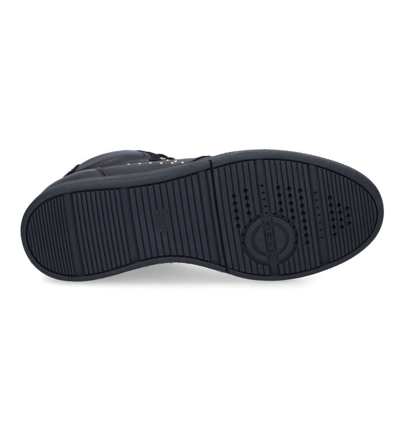 Geox Meleda Baskets en Noir pour femmes (316117) - pour semelles orthopédiques