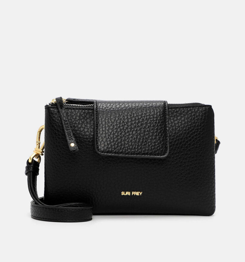 Suri Frey Mimmy Sac port&eacute; crois&eacute; en Noir pour femmes (379136)