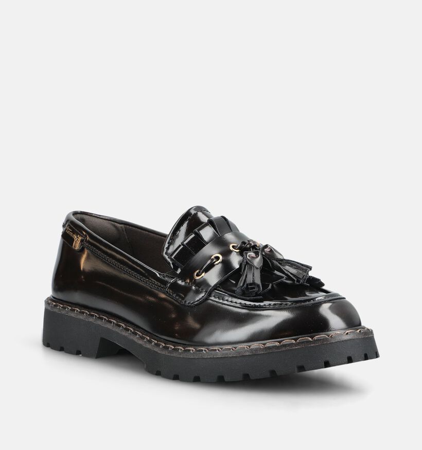 Tamaris Chaussures plates en Brun fonc&eacute; pour femmes (376710)