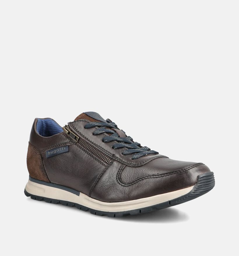 Bugatti Chaussures plates en Marron pour hommes (375969) - pour semelles orthop&eacute;diques
