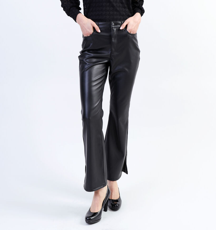 Vero Moda Selma Pantalon évasé L30 en Noir pour femmes (334143)