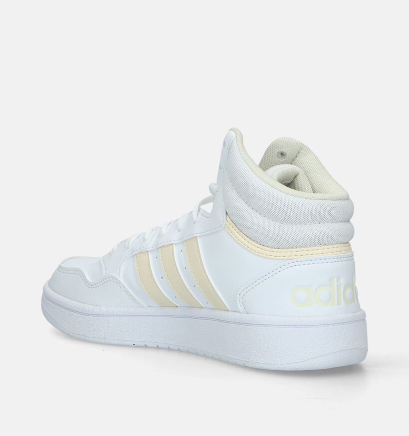 adidas Hoops 3.0 Mid Baskets en Blanc pour femmes (334674)