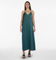 Vila Lace Robe mi-longue en Vert/Turquoise pour femmes (369486)