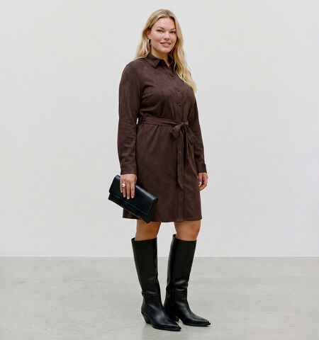 Vero Moda Curve Robes Marron