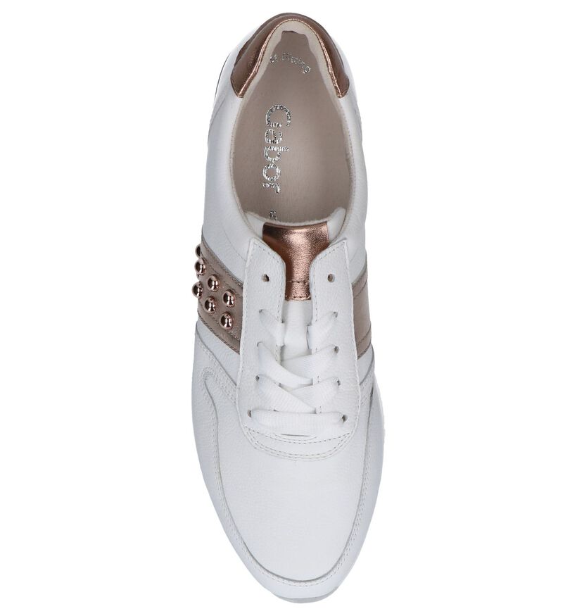 Gabor Best Fitting Chaussures à lacets en Blanc en cuir (245529)