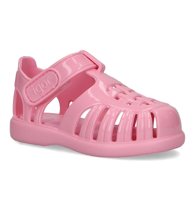 Igor Chaussures d'eau en Vert pour filles, garçons (340844)