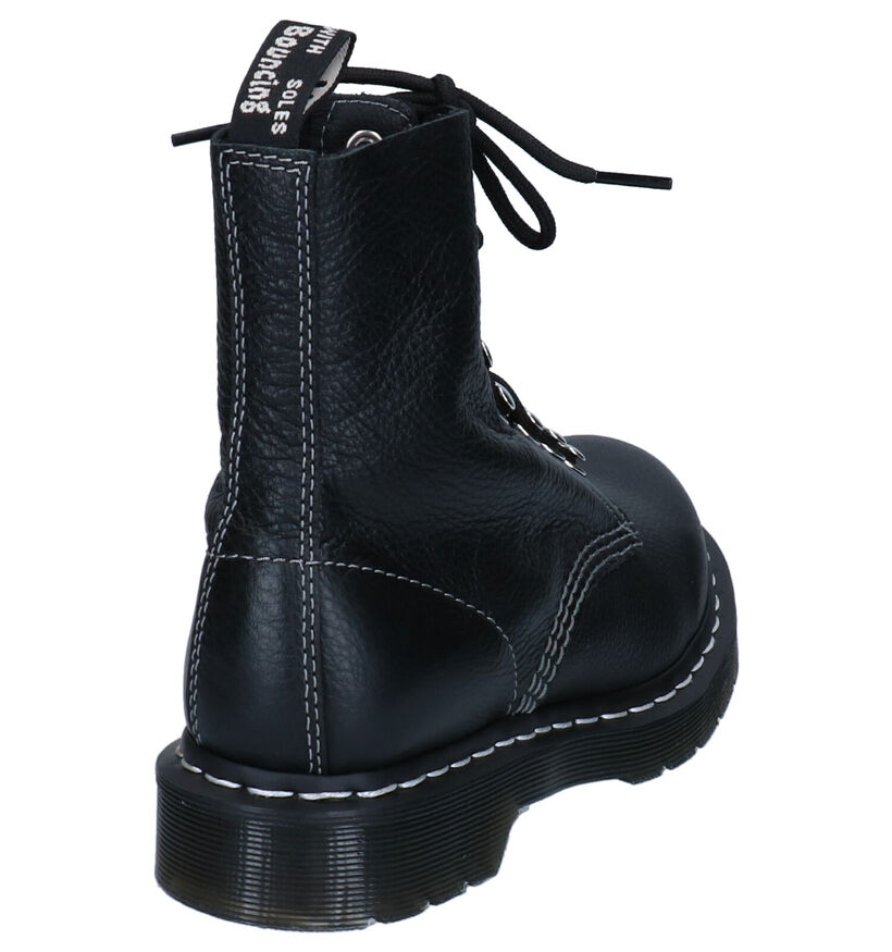 Dr. Martens 1460 Pascale Bottines en Ecru en cuir (277069)