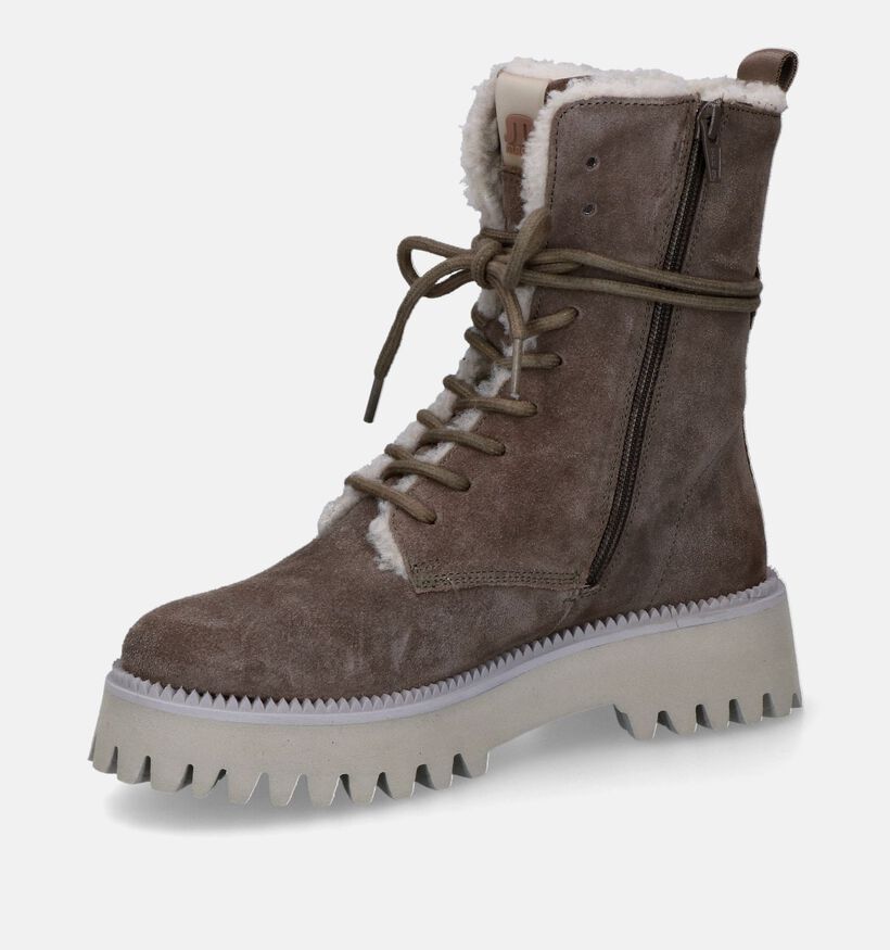 Maruti Emily Bottines en Beige pour femmes (314975)