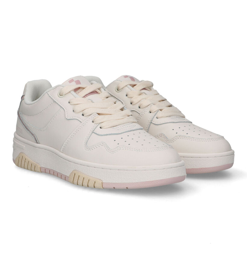 Safety Jogger Lifestyle Witte Sneakers in leer (322400)
